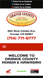 Mobile Screenshot of orangehonda.com